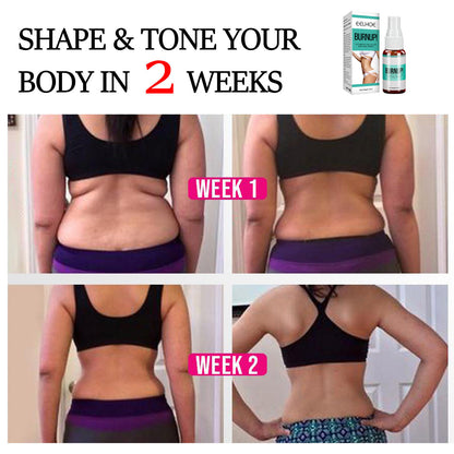 eelhoe body shaping spray slimming and firming big belly and thigh meat one spray show whole body qu fat thin body shaping spray