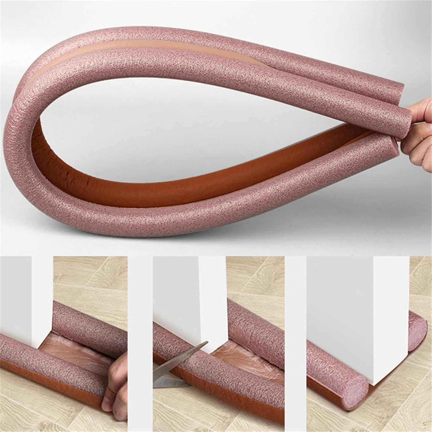 Double-Sided Door Draft Stopper