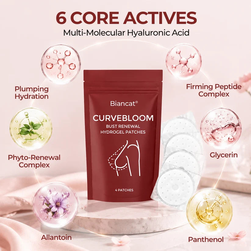 Biancat® CurveBloom Bust Renewal Hydrogel Patches